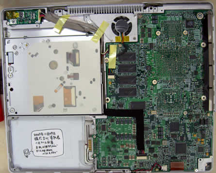 拆iBook G4